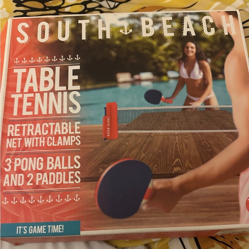 South beach table tennis